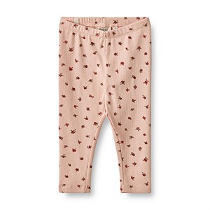 WHEAT - Jersey Leggings Jules, Pink Sand Flowers